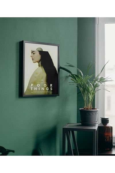 Arthopia Poor Things 1 Αφίσα ταινίας ταινίας Pinterest Δώρο αφίσα με κορνίζα ζωγραφική καλλιτεχνική σχεδίαση