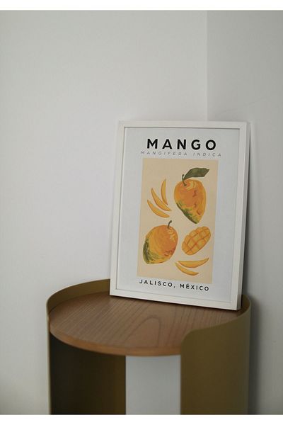 Arthopia Mango Kitchen Products Πίνακας Σχεδιασμού Δώρου με Πλαίσιο Αφίσας
