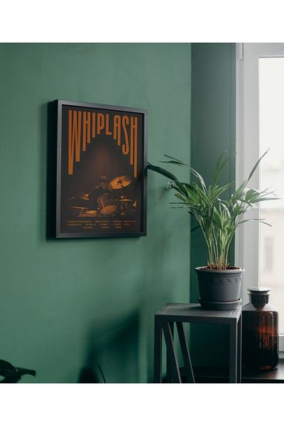 Arthopia Αφίσα ταινίας Whiplash Πίνακας καλλιτεχνικής σχεδίασης με κορνίζα δώρου Pinterest