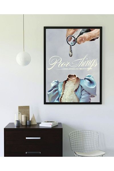 Arthopia Poor Things 3 Αφίσα ταινίας ταινίας Pinterest Δώρο αφίσα με κορνίζα ζωγραφική καλλιτεχνική σχεδίαση