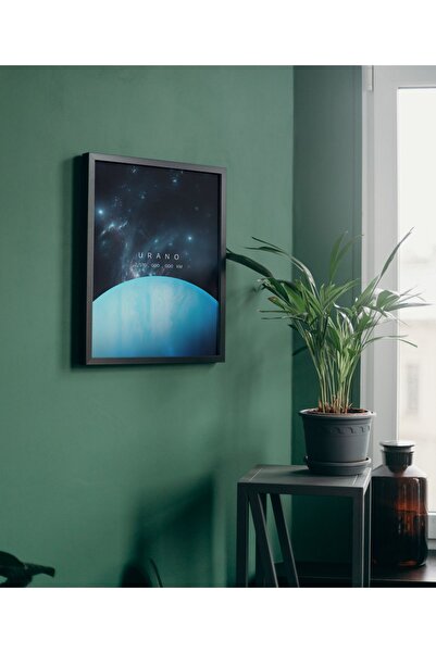 Arthopia Uranus Planets Space The Space Pinterest Αφίσα με κορνίζα Υψηλής ποι...