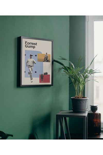 Arthopia Πλαίσιο αφίσας δώρου Forrest Gump Ταινία Ταινίας Pinterest Πίνακας καλλιτεχνικού σχεδιασμού