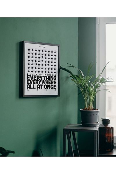 Arthopia Όλα παντού σε ολόκληρο το μια φιλμ Αφίσα Pinterest Πίνακας καλλιτεχνικού σχεδιασμού με κορνίζα