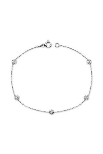 Lova Zincirli Pırlanta Bileklik - 4040001