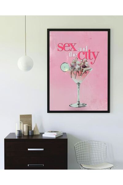 Arthopia Sex And The City Series Pinterest Poster Çerçeveli Sanatsal Tasarım ...