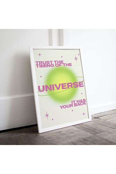 Arthopia Trust The Timing f The Univers Pinterest Διακόσμηση Υψηλής ποιότητας αφίσα τοίχου χωρίς πλαίσιο