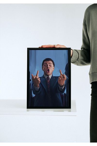 Arthopia Pinterest The Wolf Of Wall Street Πίνακας υψηλής ποιότητας σχεδίου με πλαίσιο αφίσας