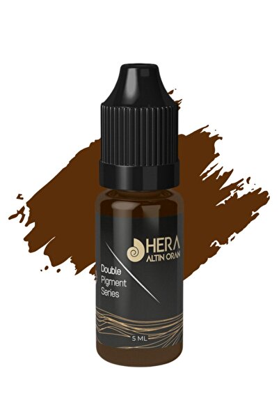 Hera Altın Oran 5ml Kalıcı Makyaj Ve Microblading Boyası (ESPRESSO DOUBLE) Çikolata Kahve