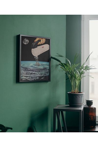 Arthopia Feelings Space Song Mood Mixer Pinterest Πίνακας σχεδίασης διακόσμησης υψηλής ποιότητας με πλαίσιο αφίσας