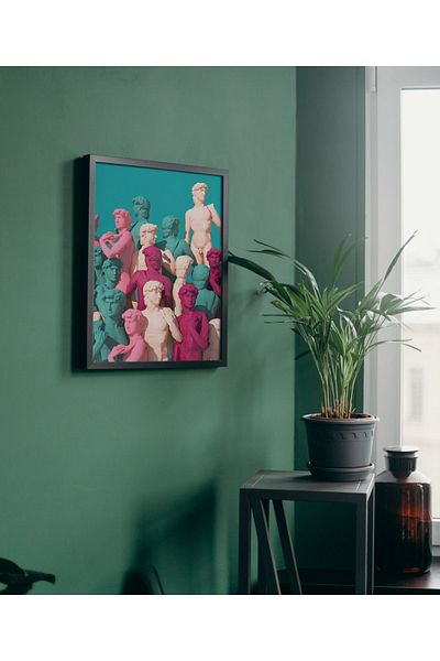 Arthopia Μυθολογία Έλληνες Θεοί Πολλαπλές αφίσες Pinterest με κορνίζα Υψηλής ποιότητας διακοσμητικό σχέδιο ζωγραφικής