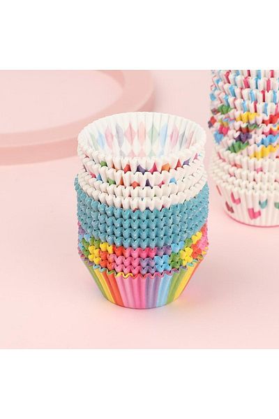 Transformacion Muffin Mold - Muffin Paper - Muffin Cake Mold 100 Pieces