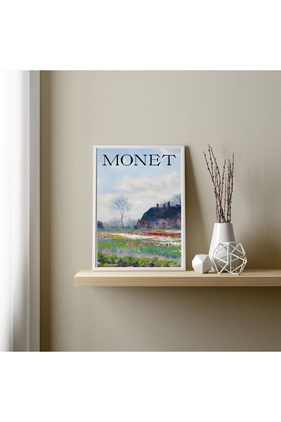 Arthopia Claude Monet Διακοσμητικός Πίνακας Αφίσας Υψηλής Ποιότητας Σχεδιασμού με κορνίζα