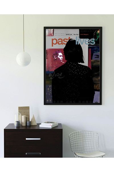 Arthopia Past Lives Αφίσα ταινίας ταινίας Pinterest Δώρο αφίσα με κορνίζα ζωγραφική καλλιτεχνικού σχεδιασμού