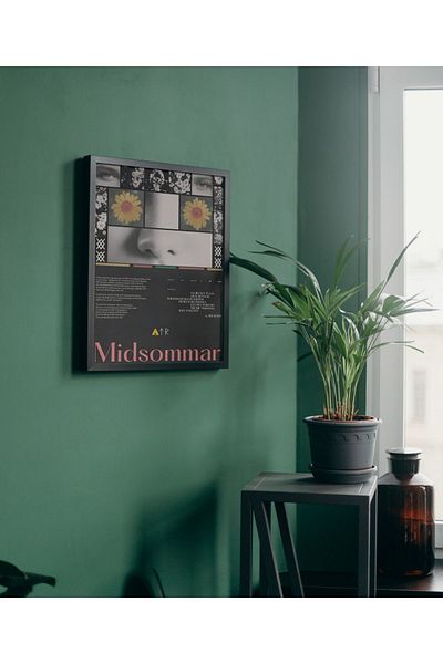 Arthopia Αφίσα ταινίας Midsommar Αφίσα Pinterest με κορνίζα Υψηλής ποιότητας διακοσμητικό σχέδιο ζωγραφικής