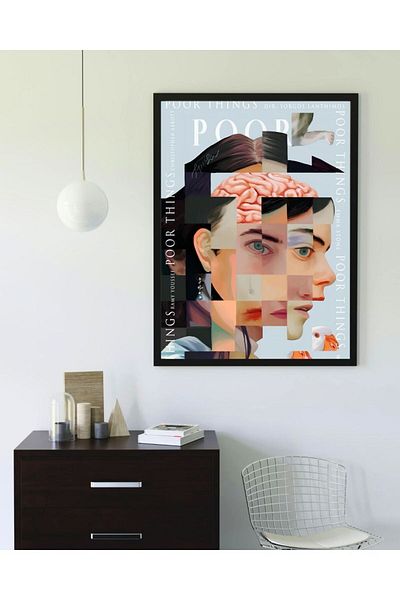 Arthopia Poor Things 6 Αφίσα ταινίας ταινίας Pinterest Δώρο αφίσα με κορνίζα ζωγραφική καλλιτεχνική σχεδίαση