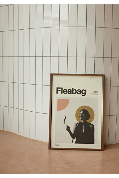 Arthopia Fleabag Dizi Tv Series Dekorasyon Yüksek Kaliteli Çerçevesiz Duvar T...