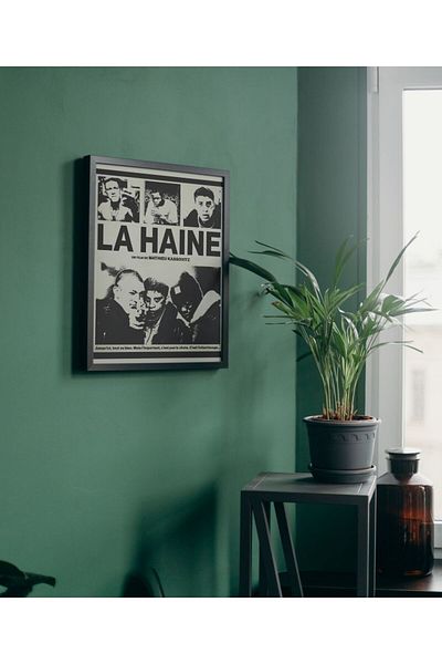 Arthopia Αφίσα ταινίας La Haine Δώρο Pinterest Αφίσα με κορνίζα ζωγραφική καλλιτεχνικού σχεδιασμού