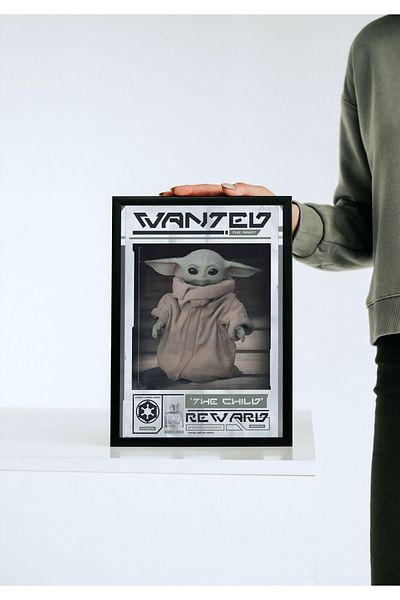 Arthopia Διακόσμηση ταινίας Star Wars με κορνίζα με σχέδιο αφίσας