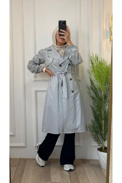 Tebrikler tekstil Trench pentru femei New Season - Vară și primăvară, potrivit pentru purtarea zilnică Modelul G1151