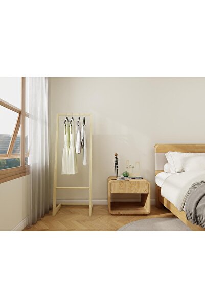 Masif Market Senta Ahşap Askılık/Portmanto