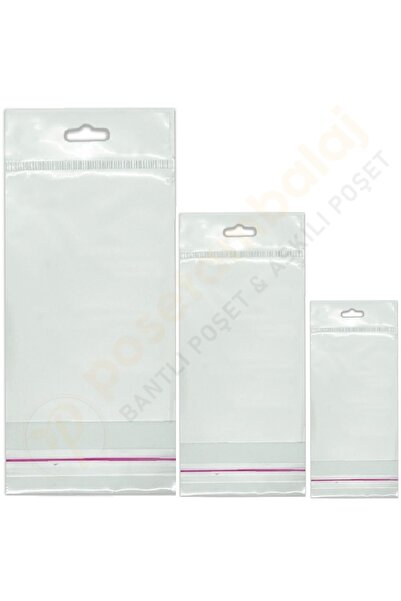 CarpCorn 7x15 Cm (KAPALI HALİ 7X5 CM) 100 Adet - Askılı Yapışkanlı Poşet - Meksika Şapkalı Poşet