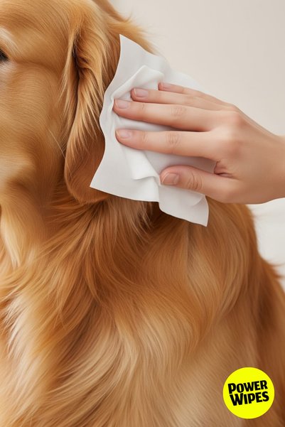 Power Wipes Strong Wet Towels for Cats and Dogs 100 Pieces