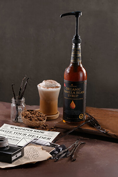 Vanillacoop Organik Vanilya Çubuğu Şurubu- 700ML
