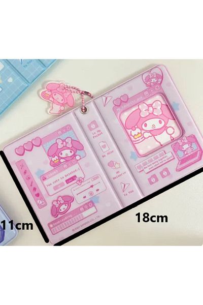 SANRIO Άλμπουμ φωτογραφιών Cinnamoroll Kuromi Pochacco My Melody Pompompurin Binder