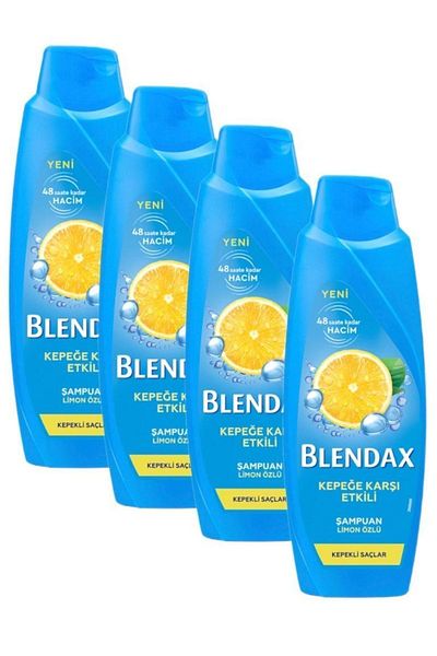 Blendax Lemon Extract 4 X 470 MlEffective Anti-Dandruff Shampoo