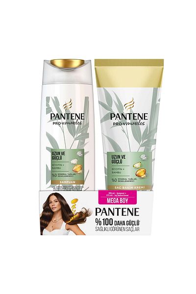 Pantene Pro-V Miracles Bamboo Long and Strong Shampoo 275 ml Hair Care Cream (New Packaging)