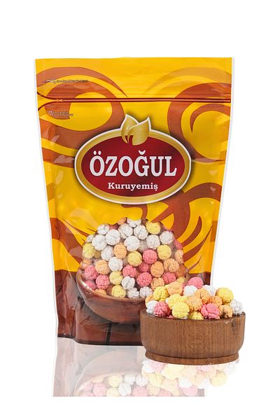 özoğul kuruyemiş Chickpeas with Coloured Sugar 500 gr
