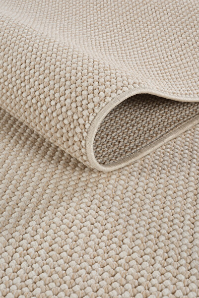 vinosahome Yumuşak Bukleli Krem Bej Halı Salon Mutfak Yolluk Antre Balkon Oturma Çocuk Yatak Odası Halısı Kilim