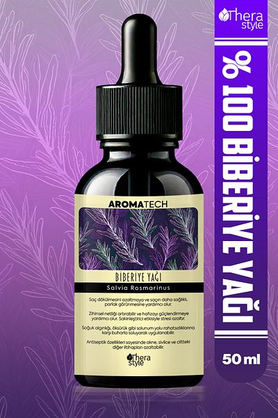 Thera Style Anti-Hair Loss Rosemary Oil Care for Damaged Hair 100% Natural 50ml