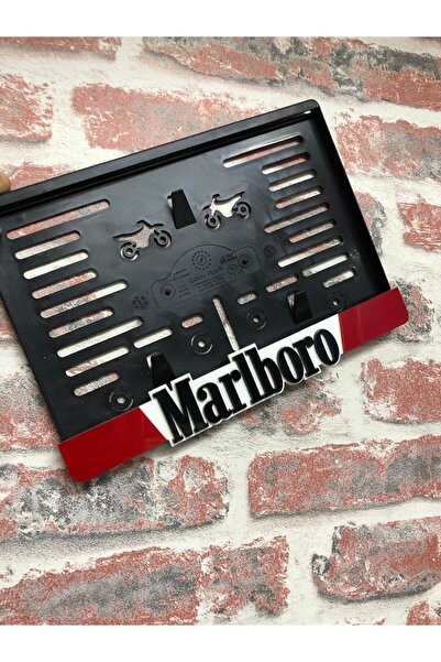 3ADİJİTAL Marlboro Motor Plakalık