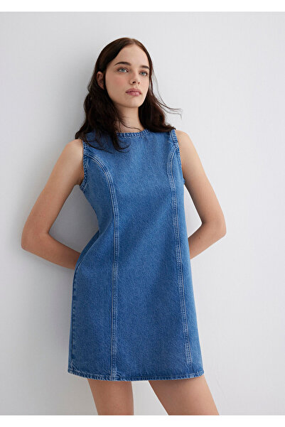 Mavi Elvira Akdeniz Indigo Mavisi Jean Elbise 1310716-90476