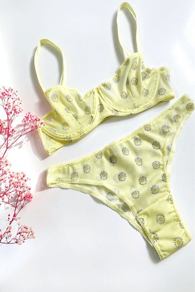 Gece İncisi Set sutien Papatya