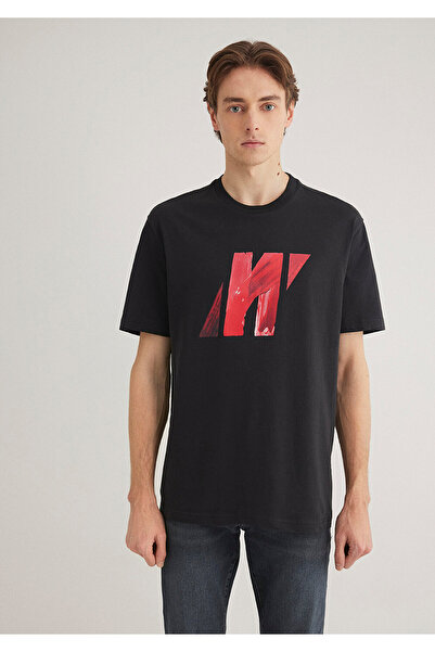 Mavi Siyah Erkek T-Shirt M0612749-71379