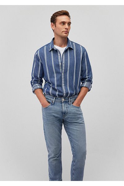 Mavi Ριγέ πουκάμισο Slim Fit / Slim Fit 0211271 -18790