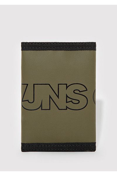 Mavi Mvjns Logo Printed Khaki Wallet - 0911627 -70194