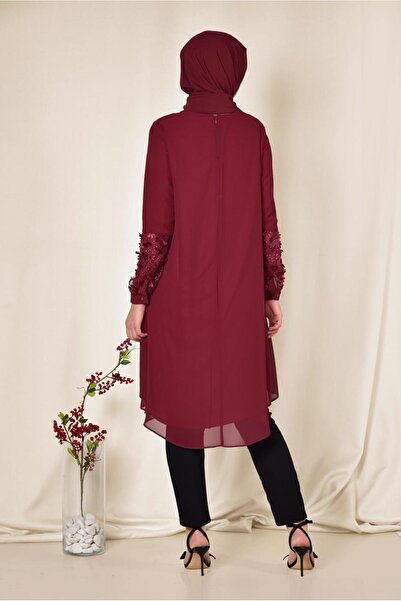 Alvina 3D Flower Detail Tunic 4132