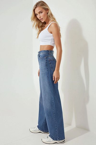 Hiccup Blugi din denim Baggy Fit