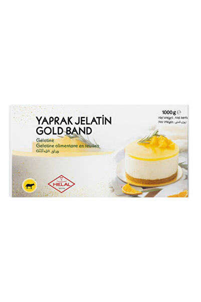 Jelyap Yaprak Jelatin 1000g Helal Sertifikalı