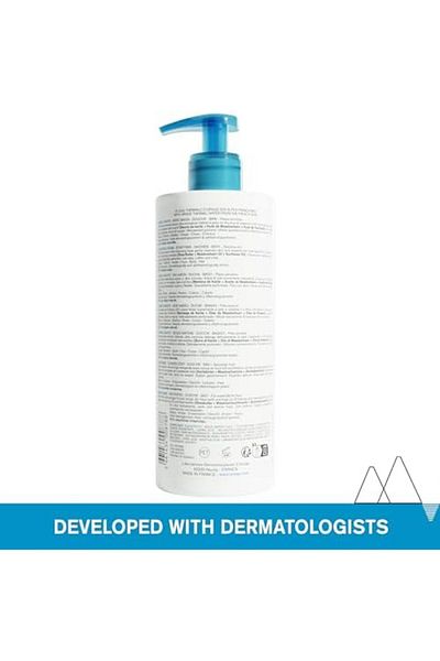 Uriage Cleansing Cream 17 Fl.Oz. | Face & Body Cleanser With 1/3 Nourishing Milk | 2 In 1 Care
