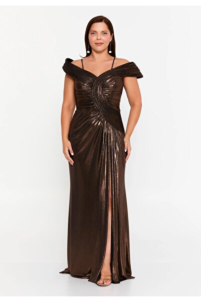 MAXXE 6012SIM SIVAMA LAME ELBİSE