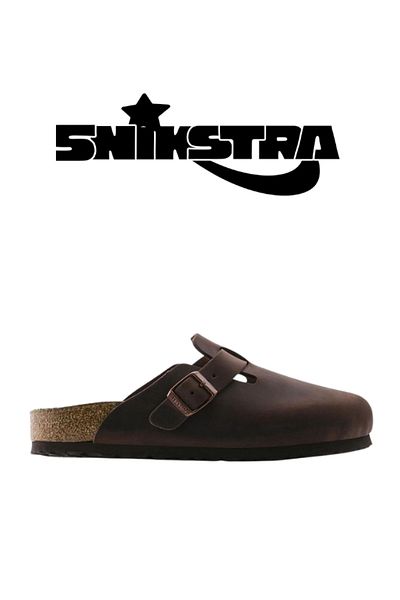 Birkenstock Boston Unisex Kahverengi Günlük Stil Terlik 159713-20152