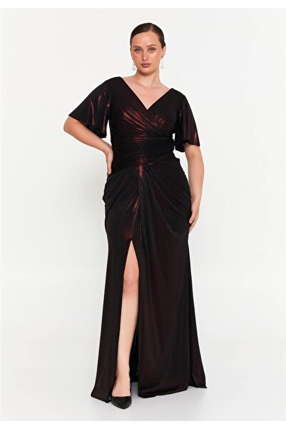 MAXXE 6036SIM LAME SİMLİ ELBİSE