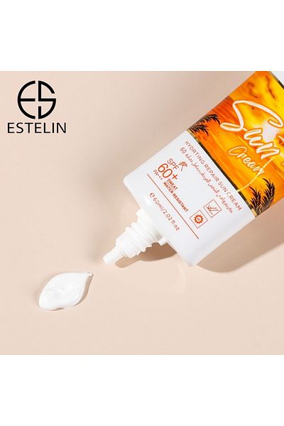 ESTELİN Estelin Hydrating Repair Sun Cream Spf60 | Broad-spectrum Moisturizing & Skin Barrier Sunscreen