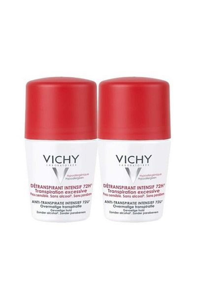 Vichy Roll-on Intensive Roll-on Deodorant Stress Resist, Roll-on, 2 X 50 ml