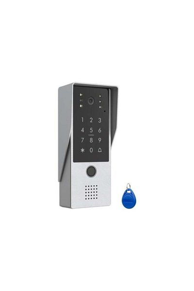 AREB Smart Outdoor Intercom Station with FHD Camera, Night Vision, and RFID
