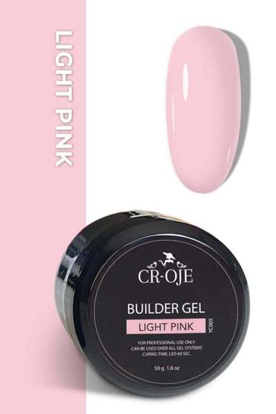 CROJE KALICI OJE (Yoğun Kıvam) Builder Gel (Light Pink ) 50 gr
